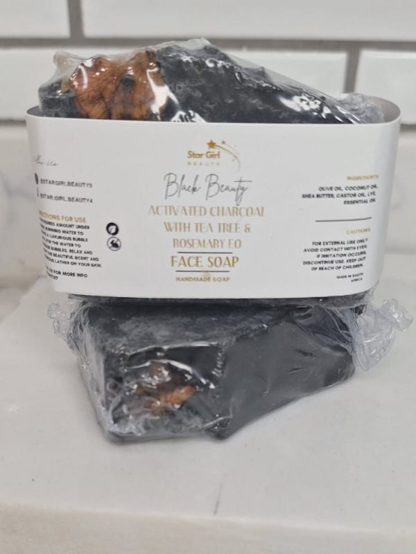 Black beauty face soap Black Beauty-Activated Charcoal Soap