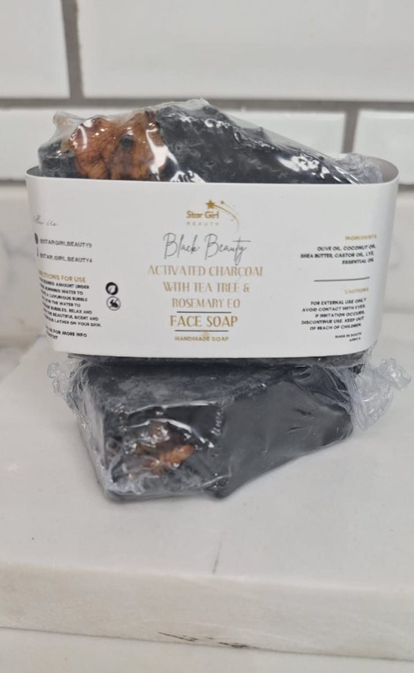 Black beauty face soap Black Beauty-Activated Charcoal Soap